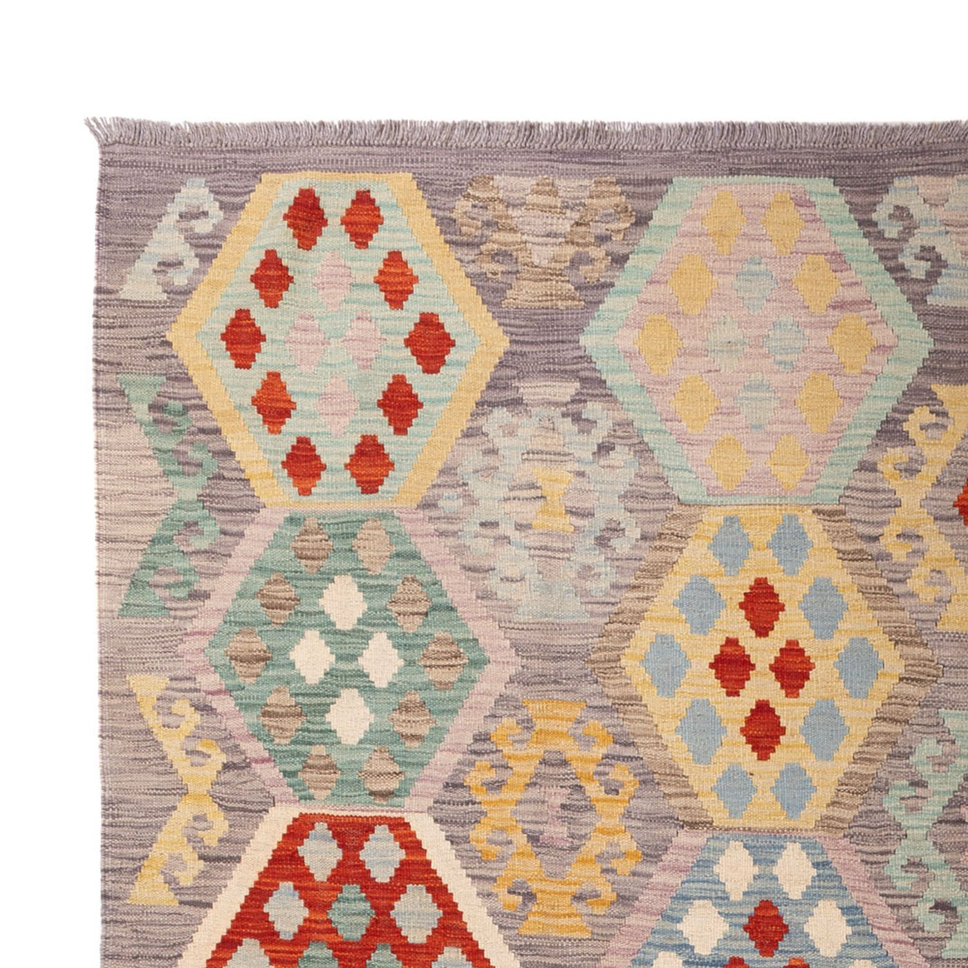Kilim Maimana Tappeto 301x209cm - Tappeto di lana
