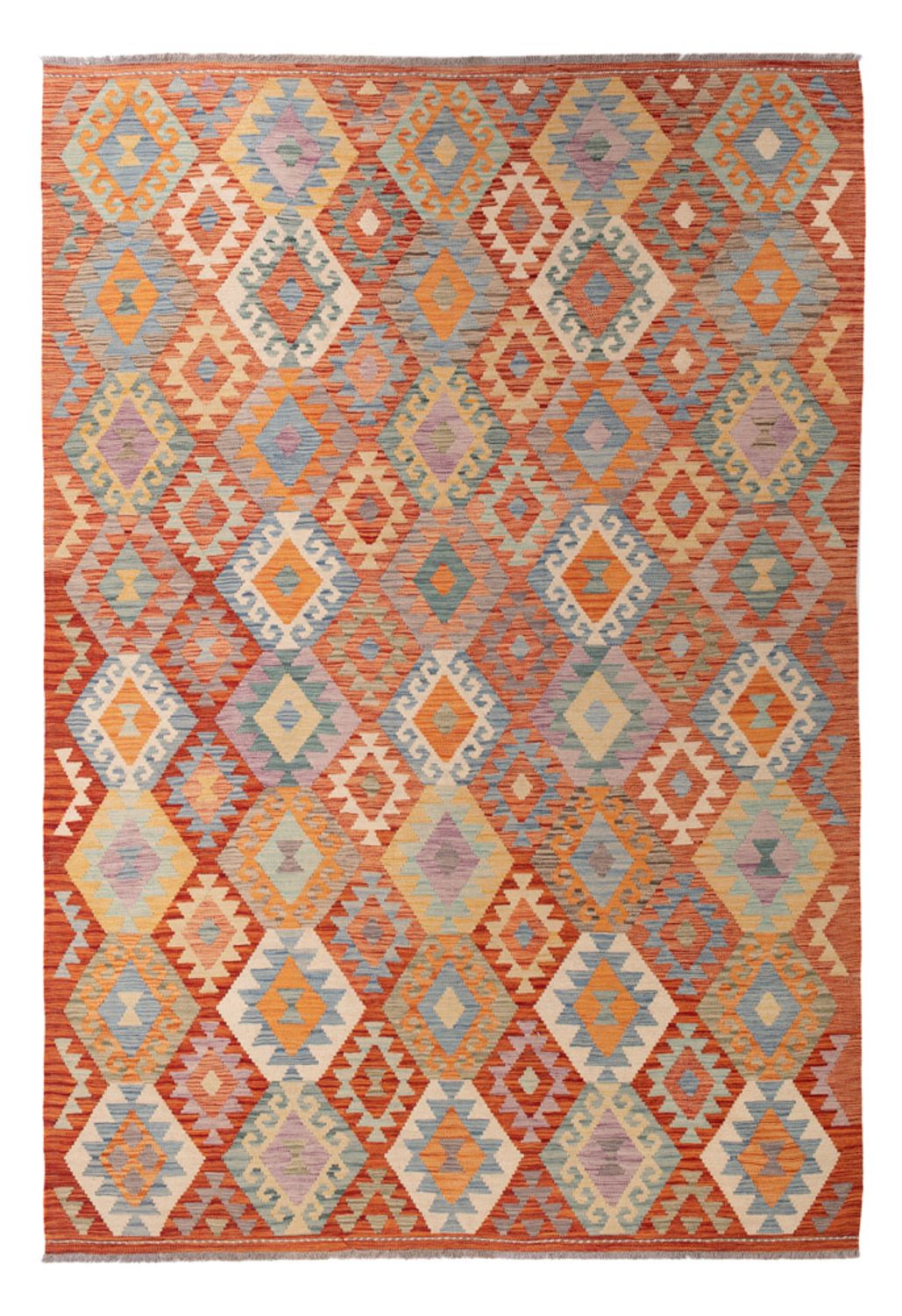 Kelim Teppich - Splash - 297 x 199 cm - mehrfarbig