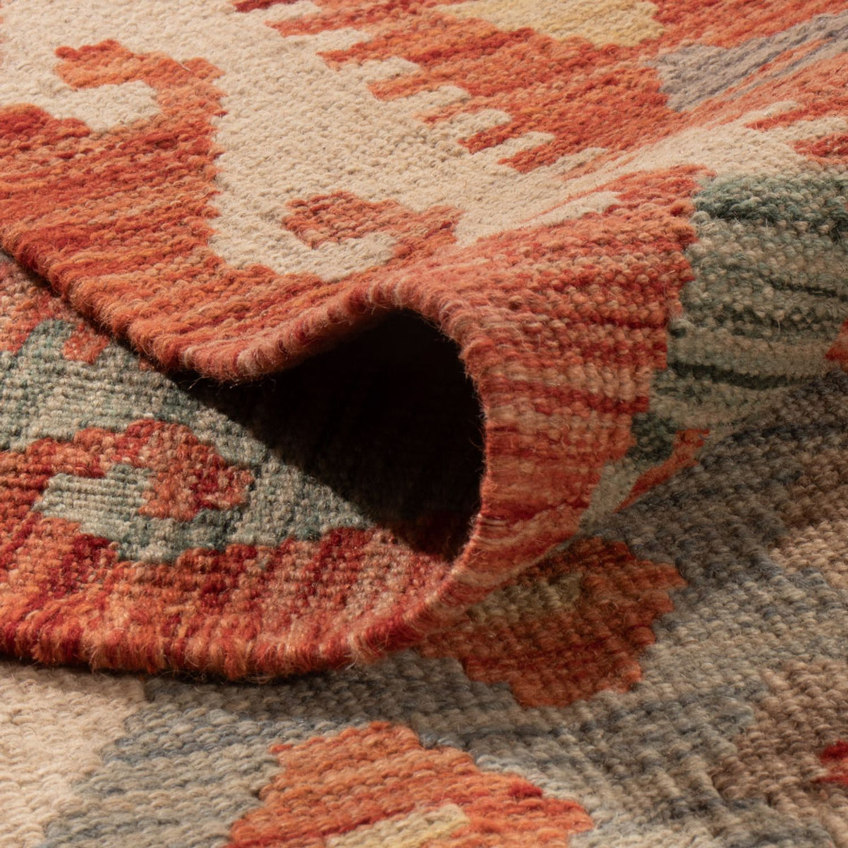 Tappeto Kelim - Splash - 289 x 200 cm - multicolore