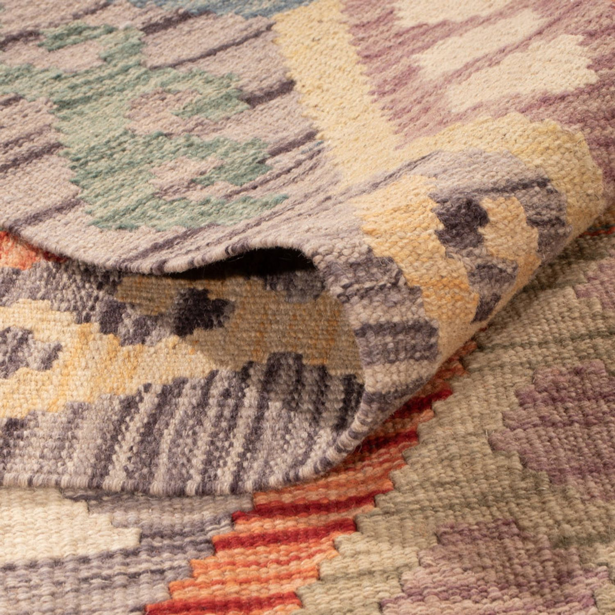 Tappeto Kelim - Splash - 296 x 205 cm - multicolore