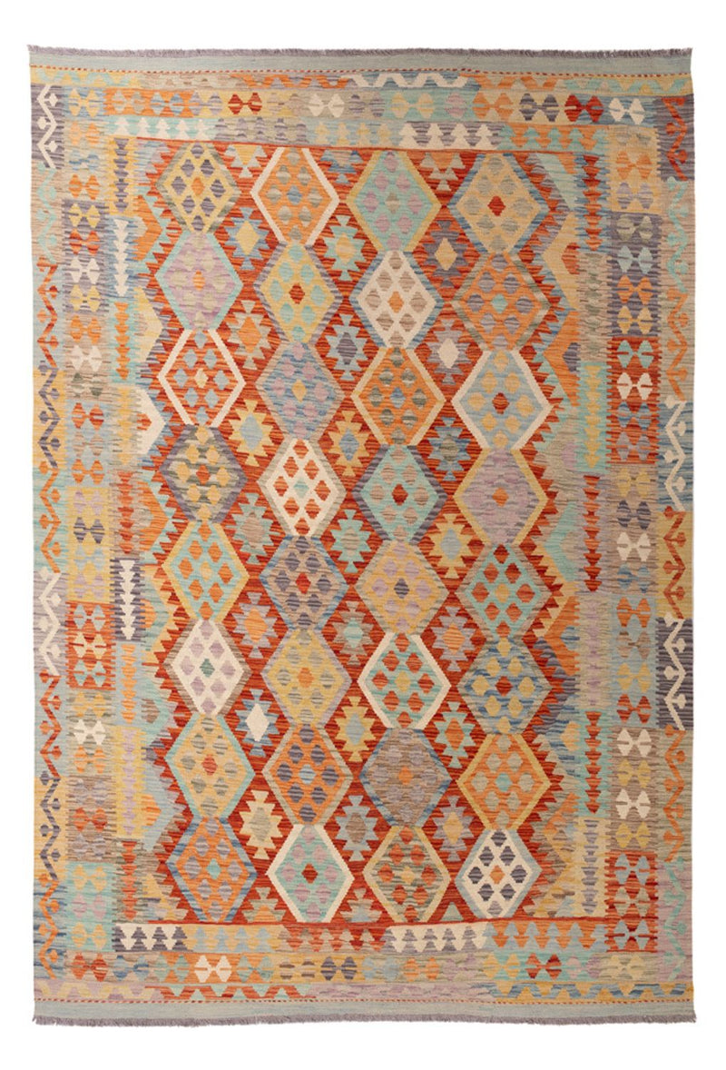 Kelim Teppich - Splash - 299 x 209 cm - mehrfarbig