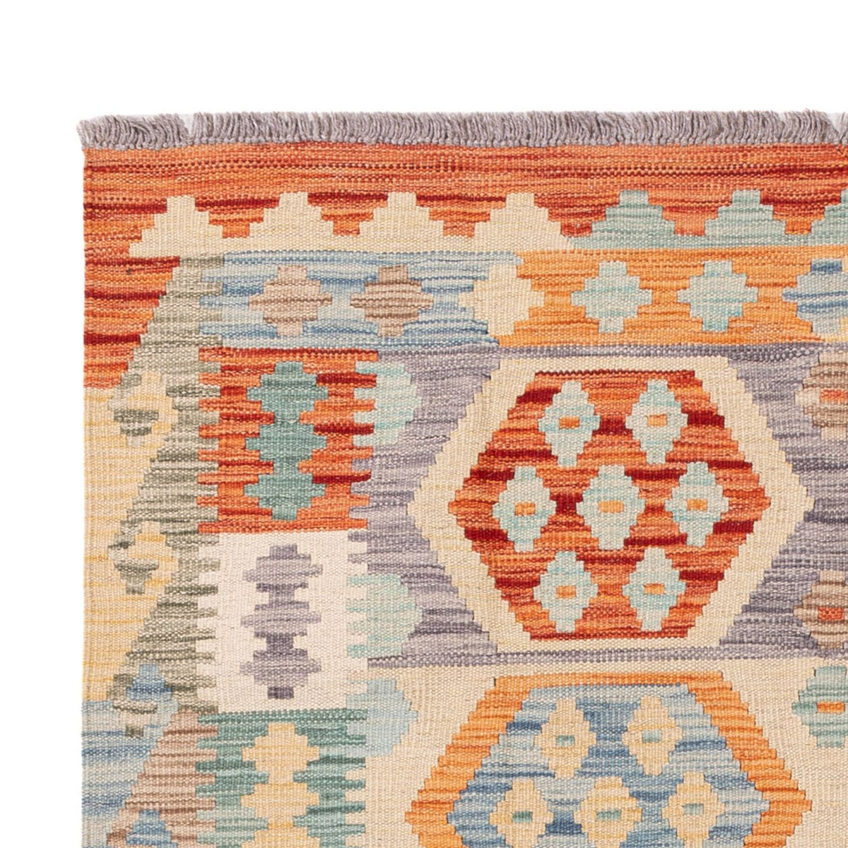 Tappeto Kelim - Splash - 187 x 119 cm - multicolore