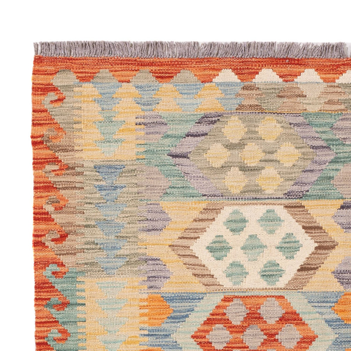 Tappeto Kelim - Splash - 179 x 126 cm - multicolore