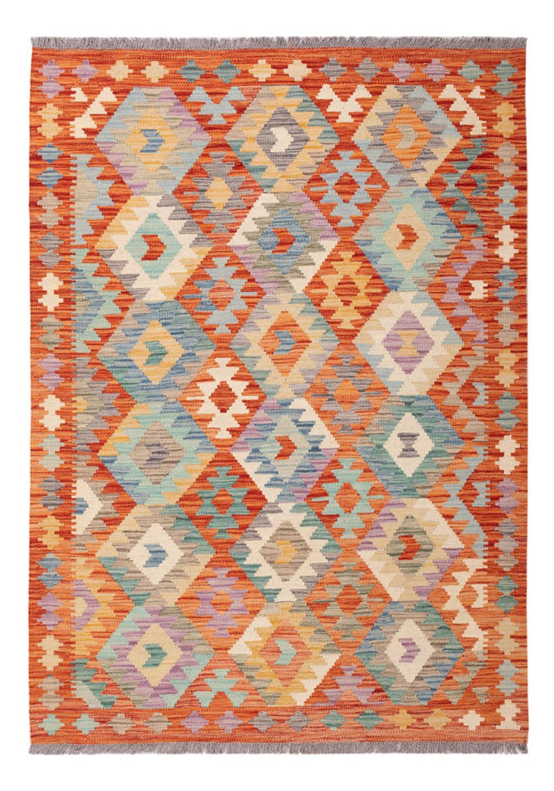 Kelim Teppich - Splash - 175 x 124 cm - mehrfarbig
