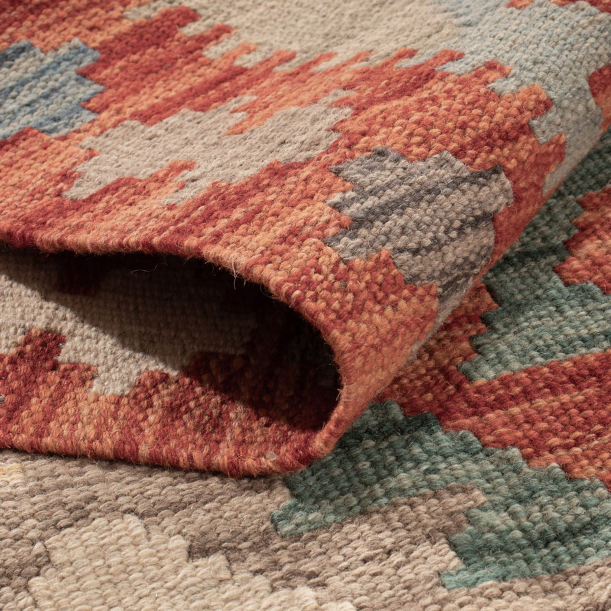 Tappeto Kelim - Splash - 175 x 124 cm - multicolore