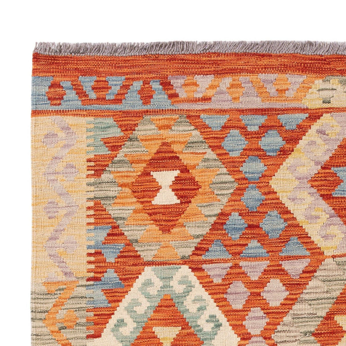 Tappeto Kelim - Splash - 176 x 125 cm - multicolore