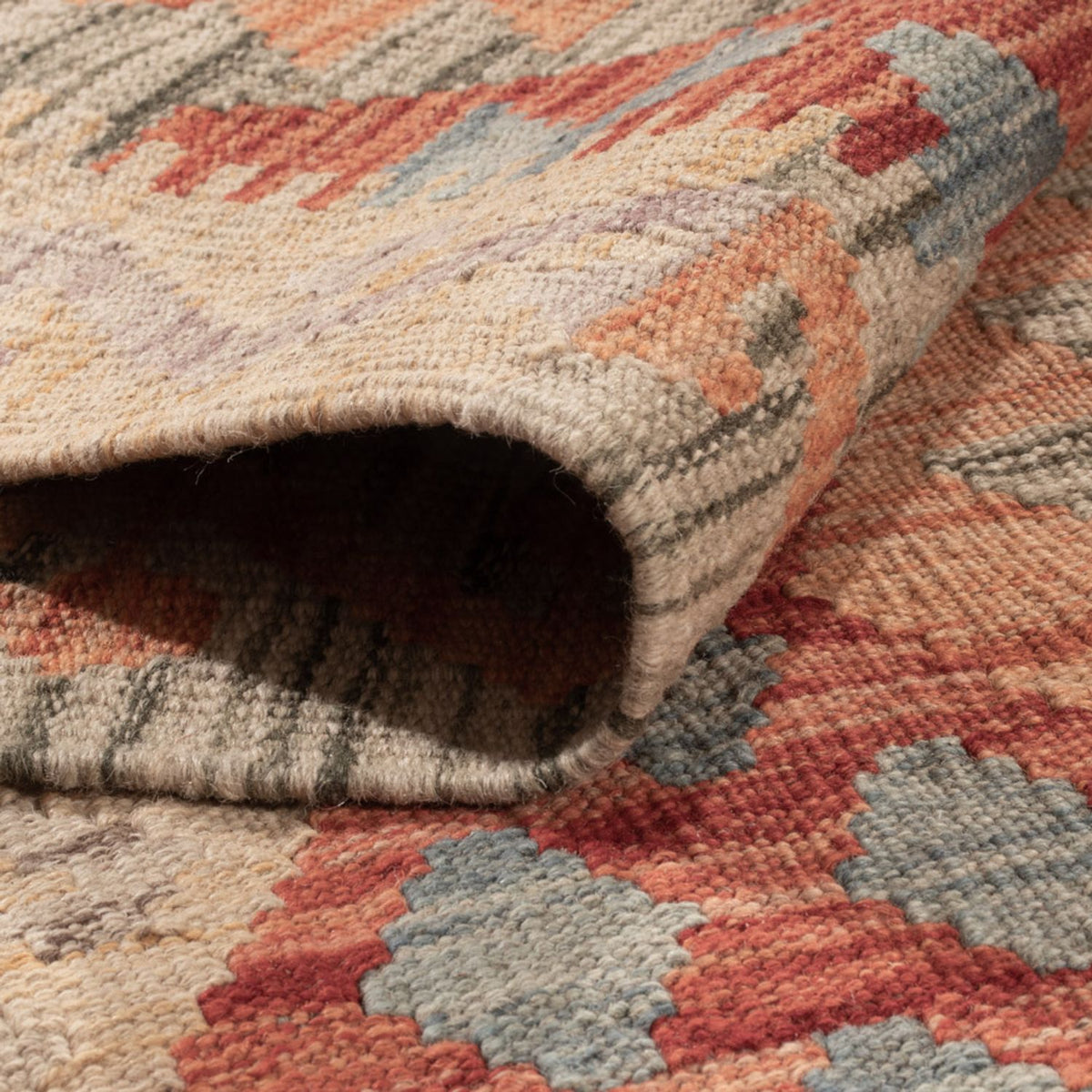 Tappeto Kelim - Splash - 176 x 125 cm - multicolore