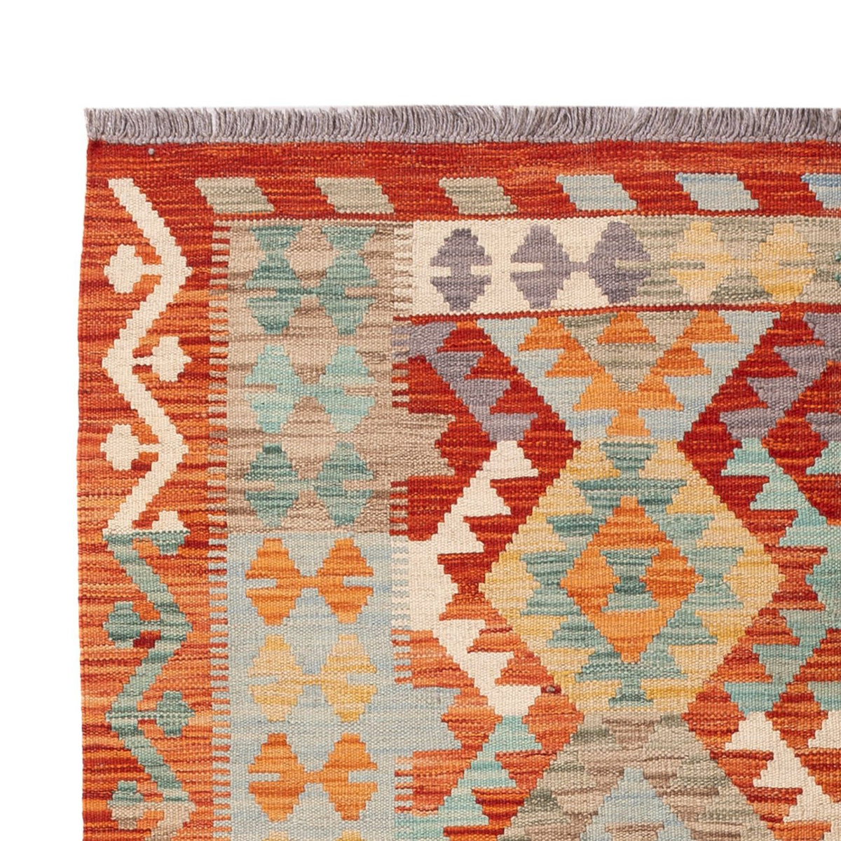 Tappeto Kelim - Splash - 171 x 129 cm - multicolore