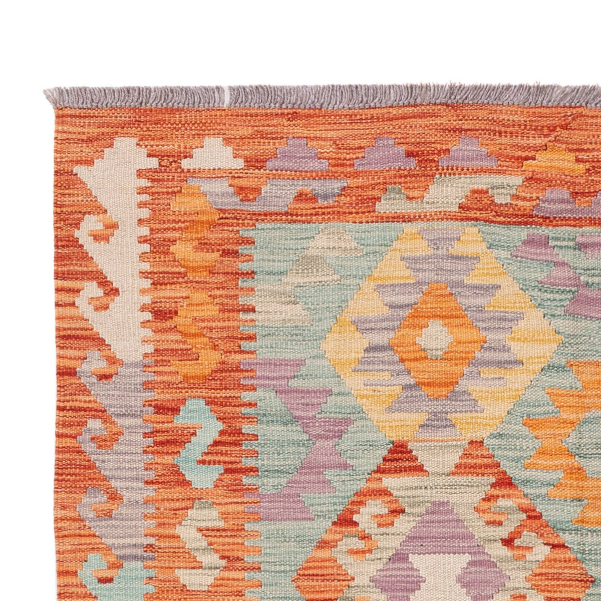 Tappeto Kelim - Splash - 178 x 128 cm - multicolore