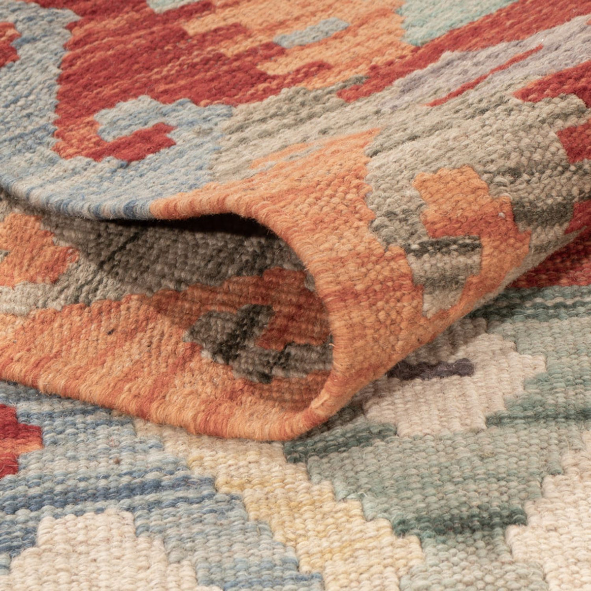 Tappeto Kelim - Splash - 176 x 123 cm - multicolore