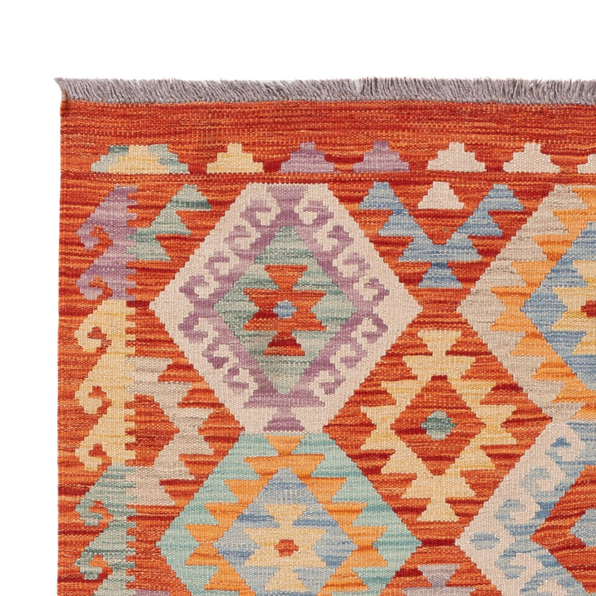 Tappeto Kelim - Splash - 169 x 125 cm - multicolore