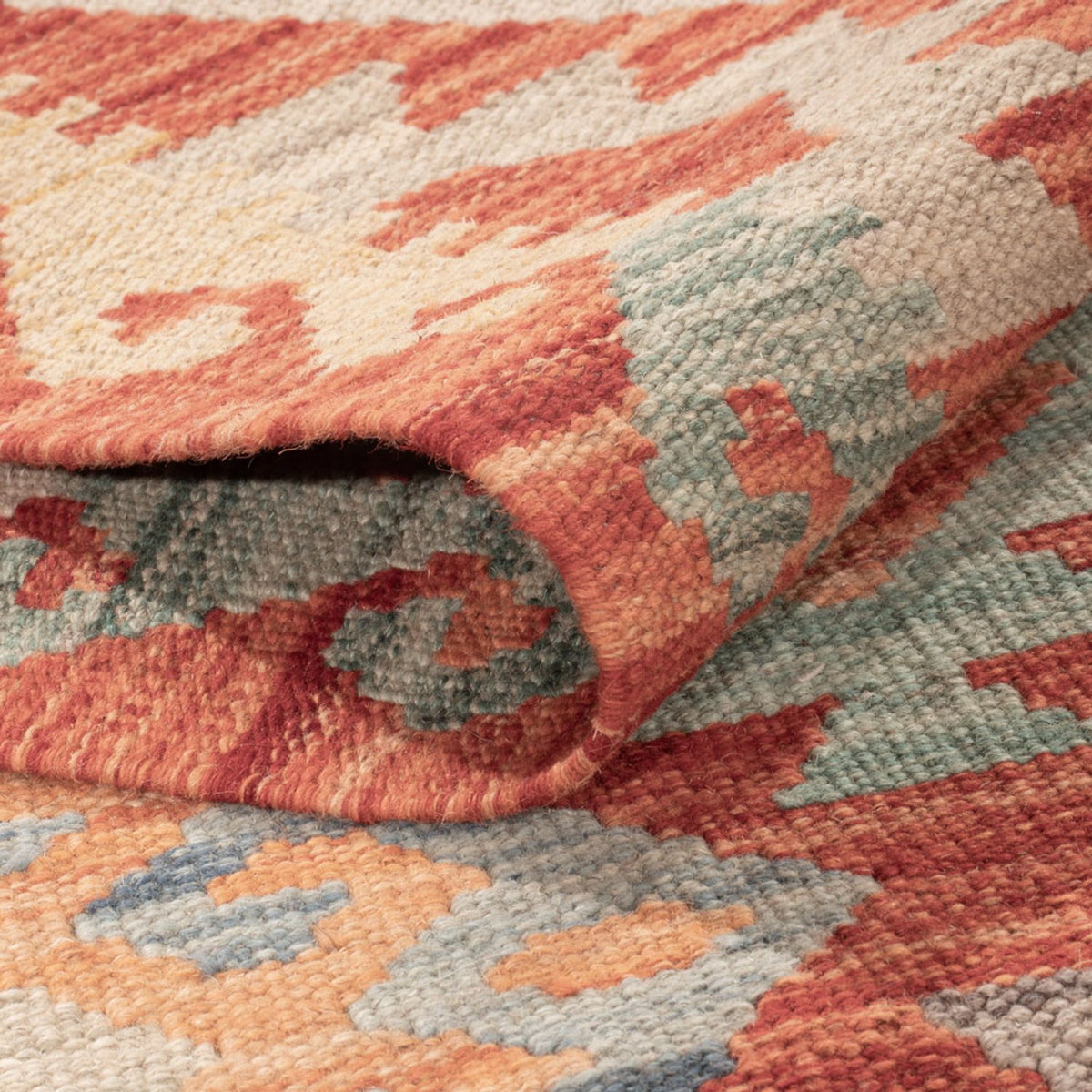 Tappeto Kelim - Splash - 169 x 125 cm - multicolore