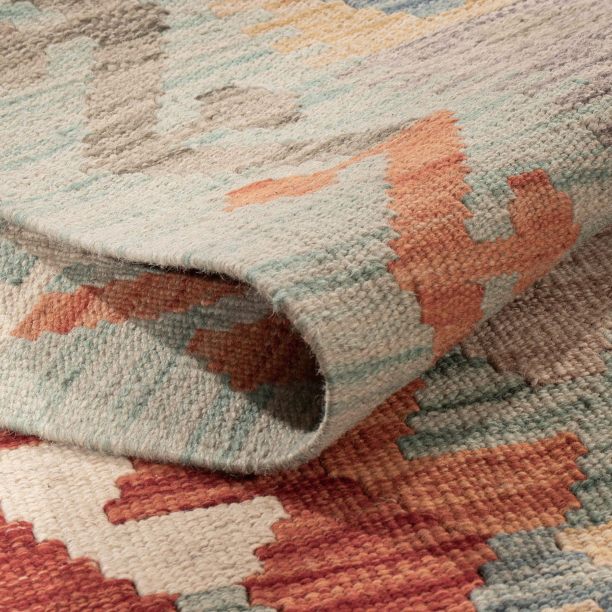 Tappeto Kelim - Splash - 180 x 127 cm - multicolore