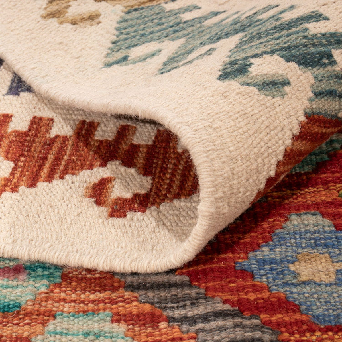 Tappeto Kelim - Splash - 292 x 214 cm - multicolore