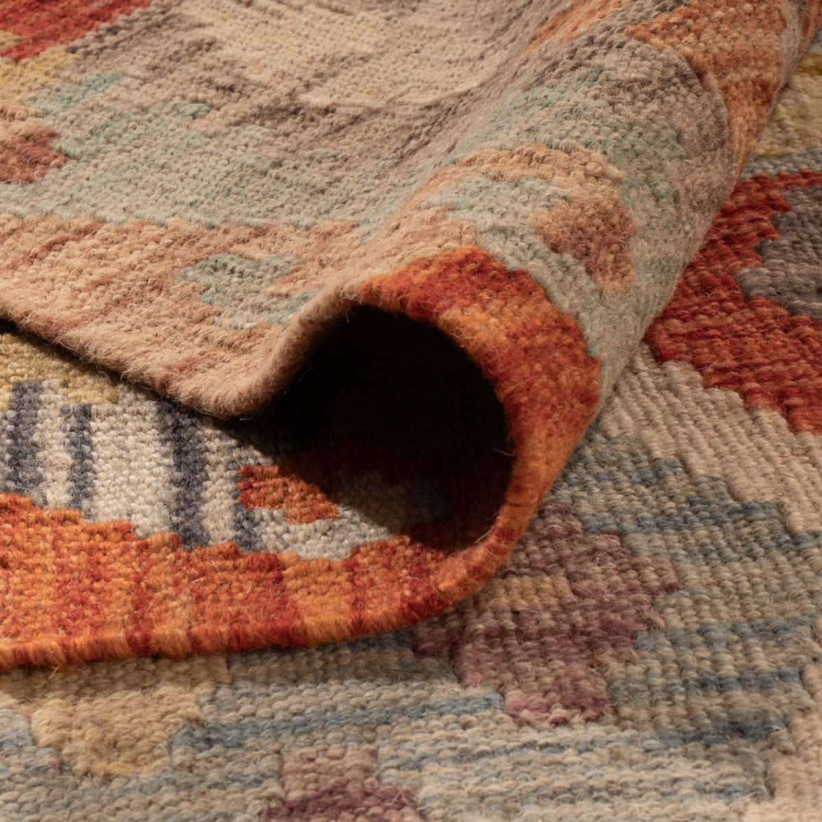 Tappeto Kelim - Splash - 305 x 200 cm - multicolore