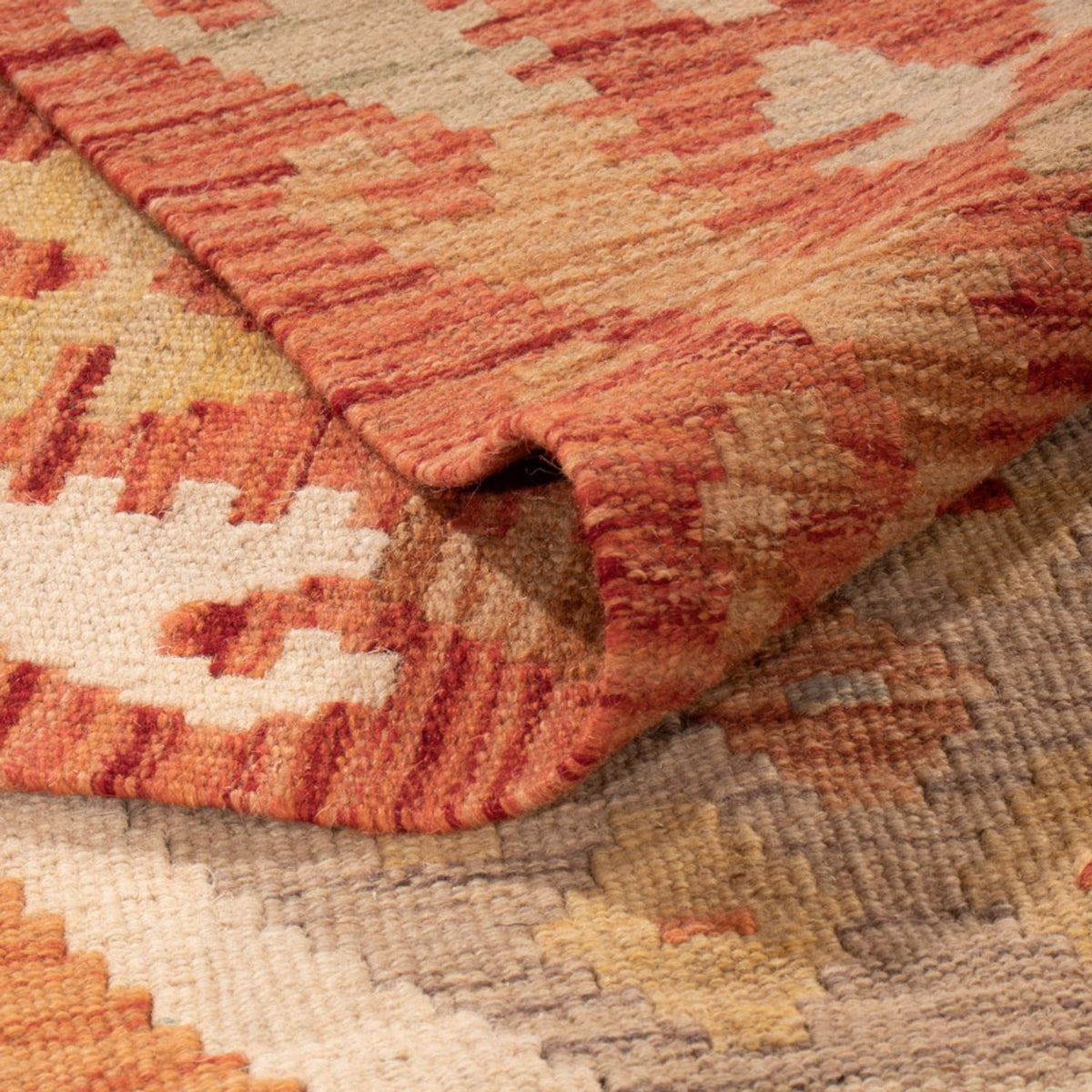 Tappeto Kelim - Splash - 298 x 197 cm - multicolore