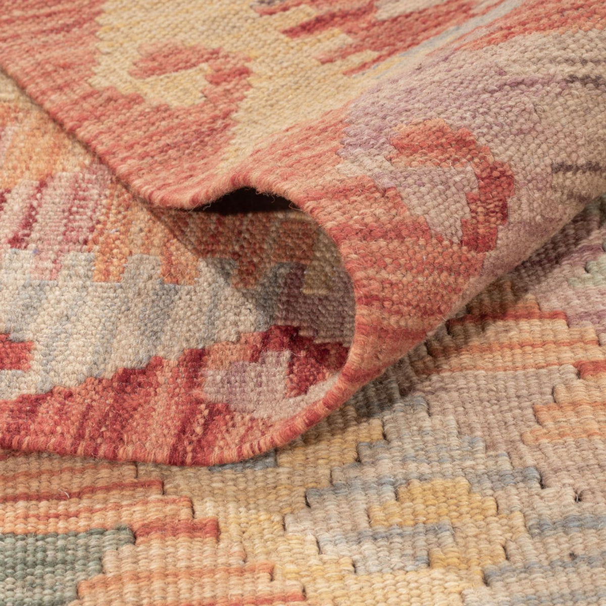 Tappeto Kelim - Splash - 175 x 118 cm - multicolore