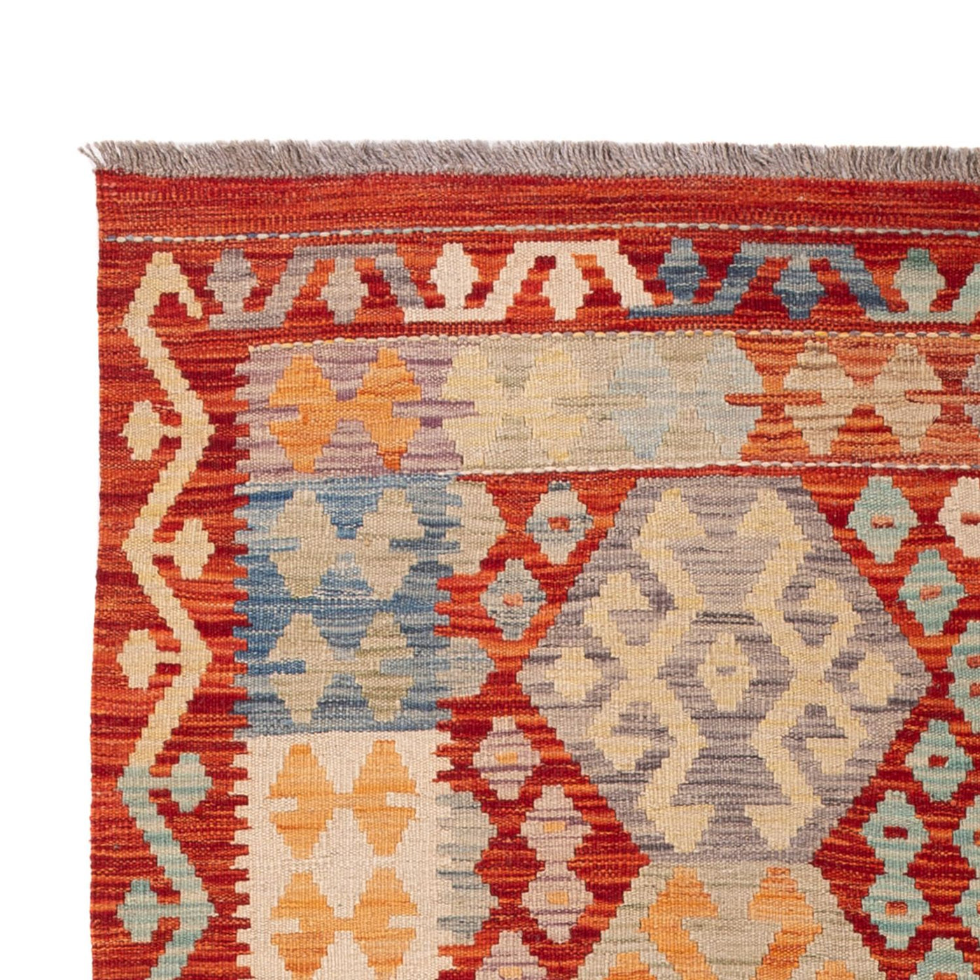 Kilim Maimana Tappeto 201x127cm - Tappeto di lana