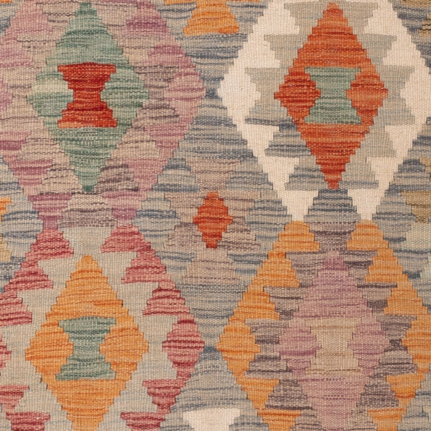 Kelim Teppich - Splash - 184 x 122 cm - mehrfarbig