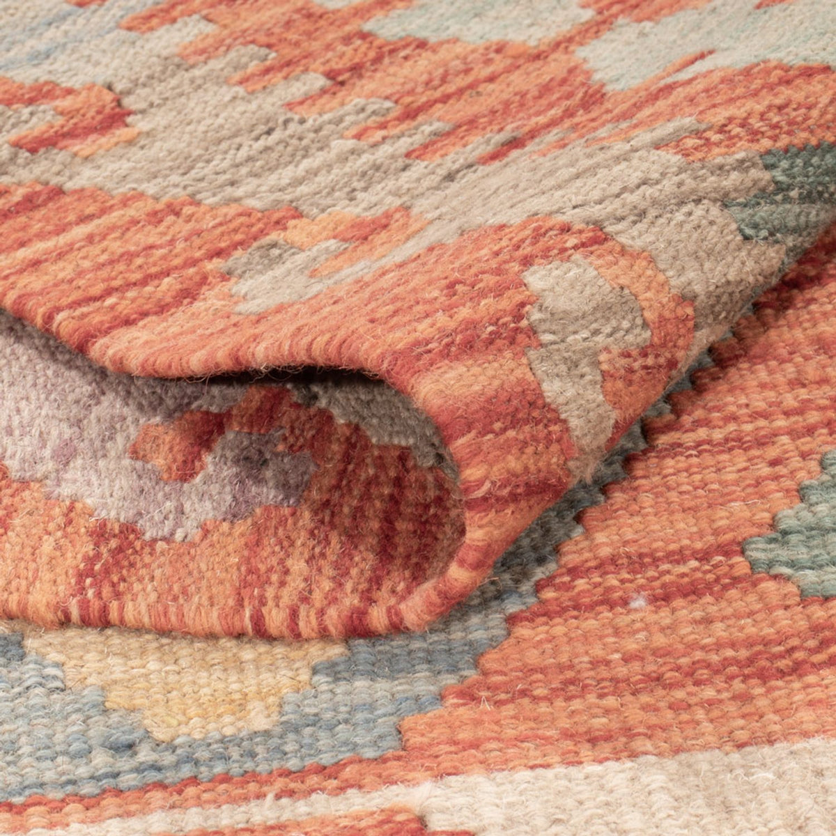 Tappeto Kelim - Splash - 182 x 124 cm - multicolore