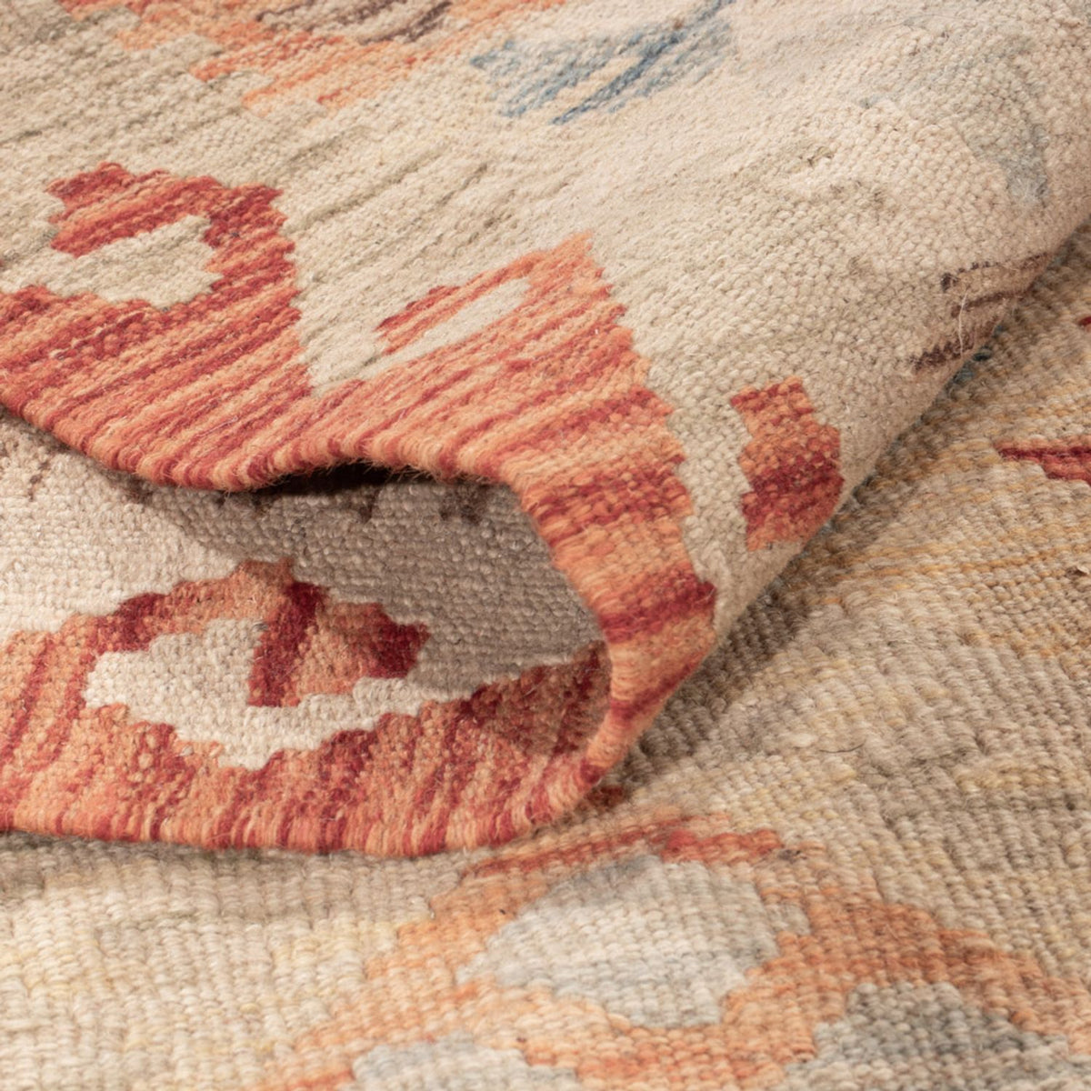 Tappeto Kelim - Splash - 170 x 132 cm - multicolore