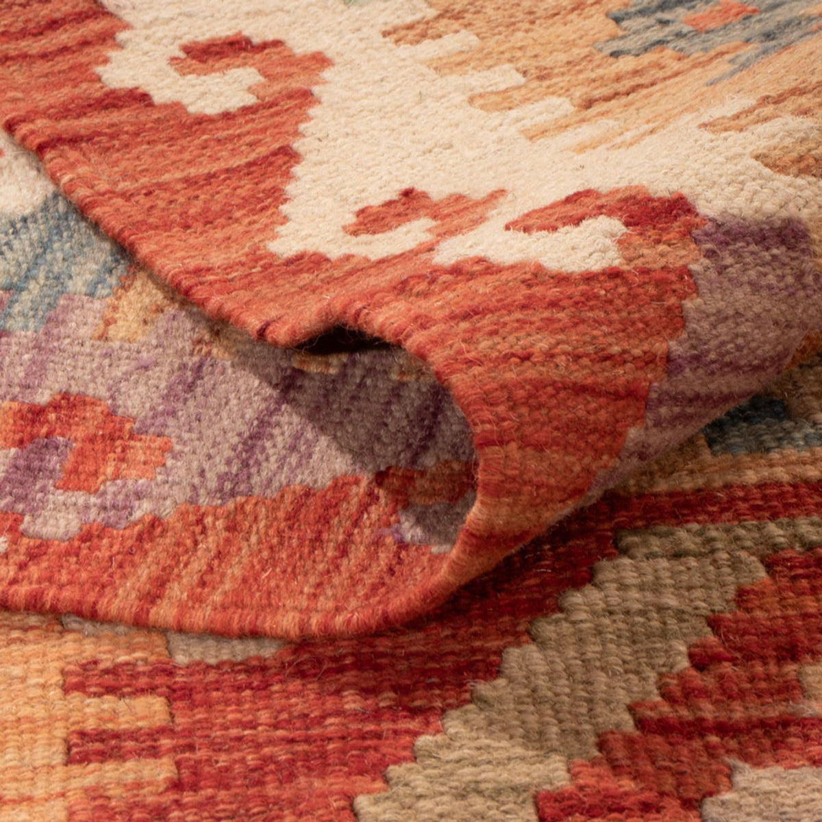 Tappeto Kelim - Splash - 295 x 195 cm - multicolore