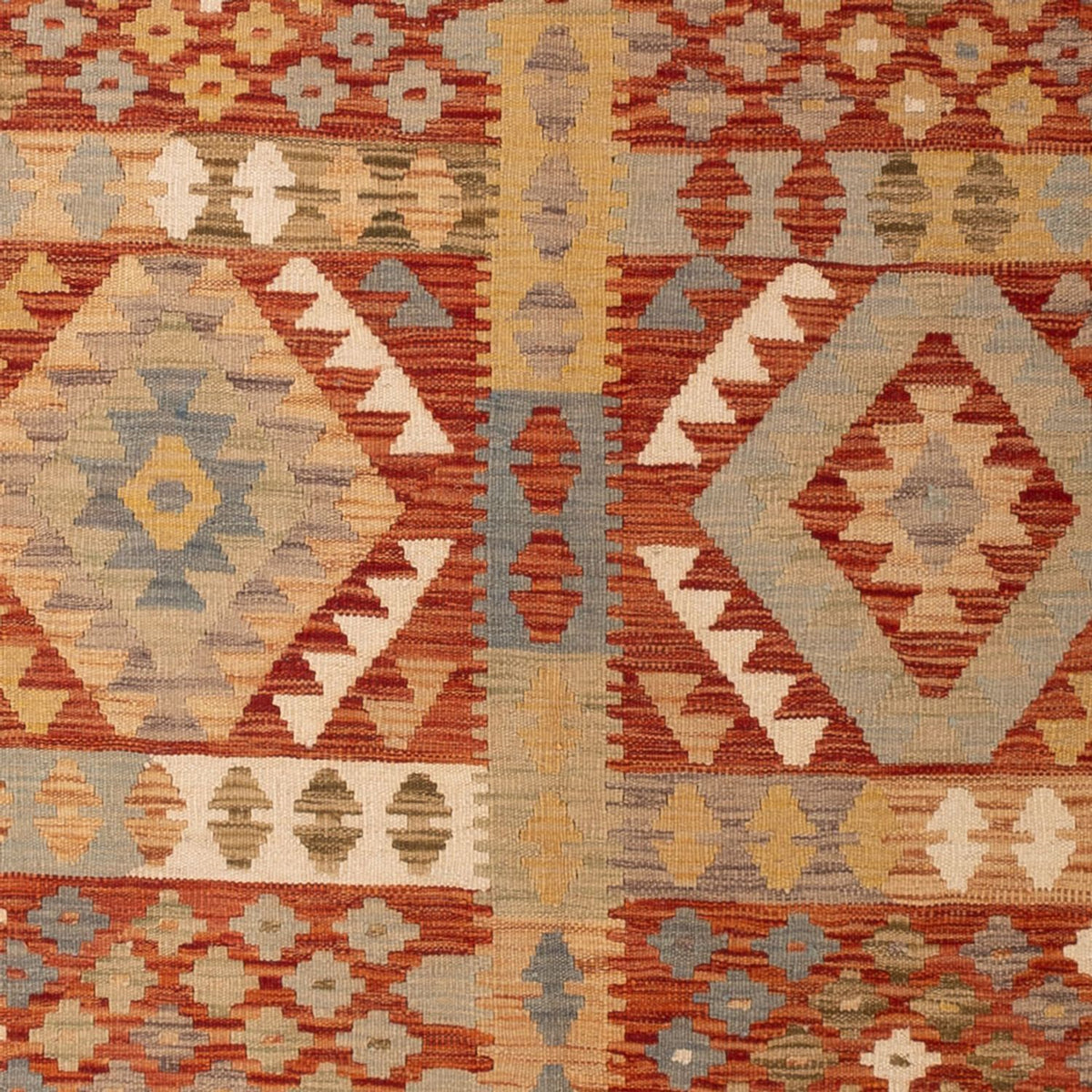 Tappeto Kelim - Splash - 287 x 191 cm - multicolore