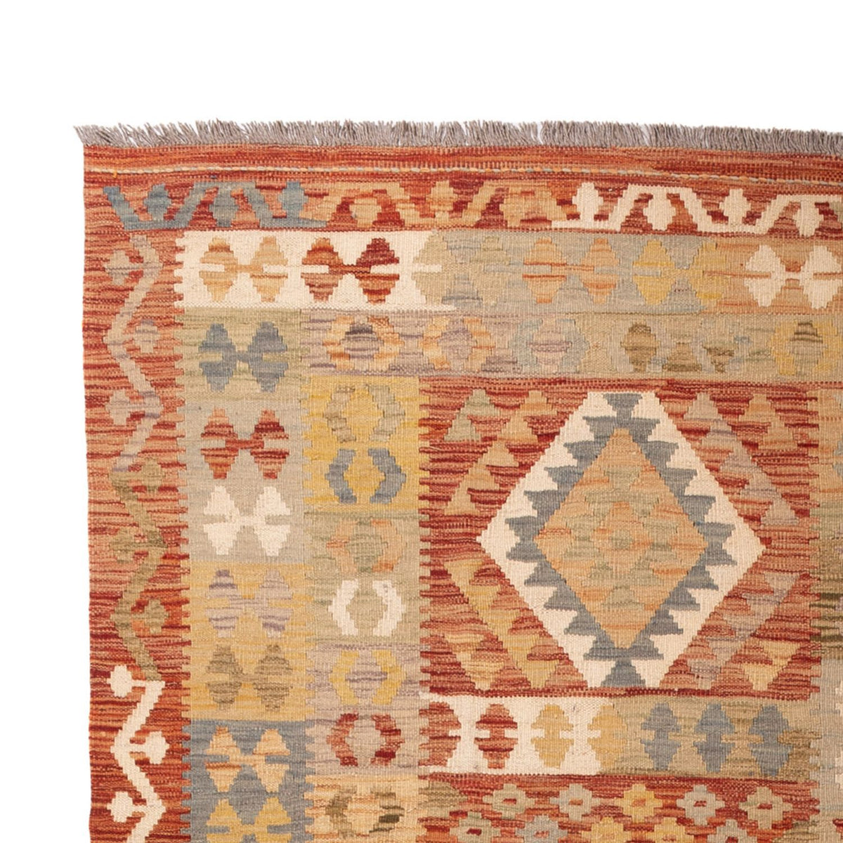 Tappeto Kelim - Splash - 287 x 191 cm - multicolore