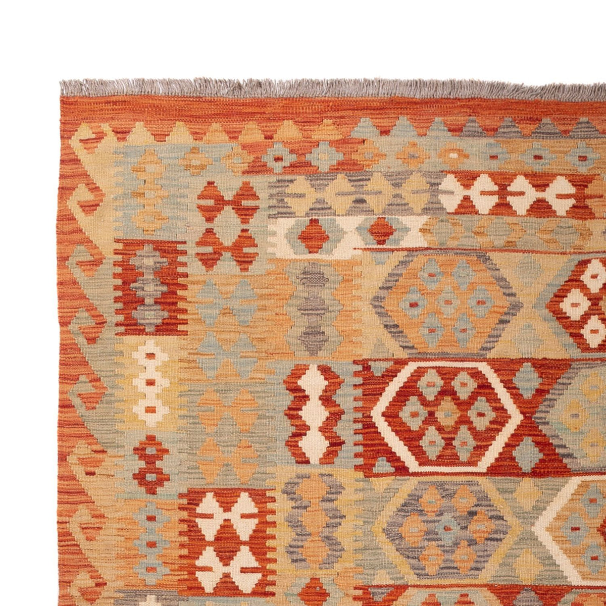 Tappeto Kelim - Splash - 306 x 203 cm - multicolore