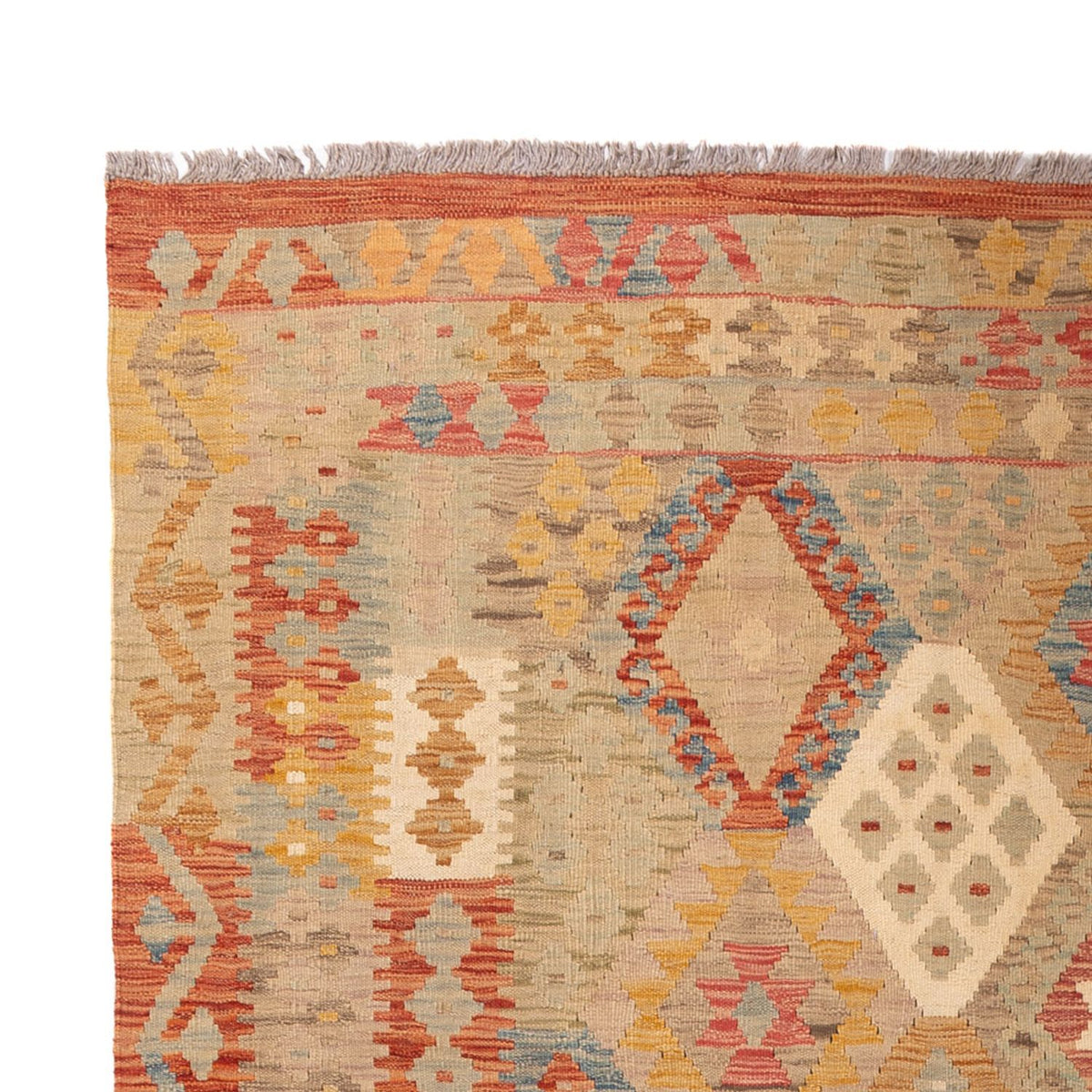 Tappeto Kelim - Splash - 301 x 199 cm - multicolore