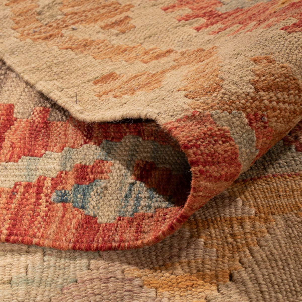 Tappeto Kelim - Splash - 301 x 199 cm - multicolore