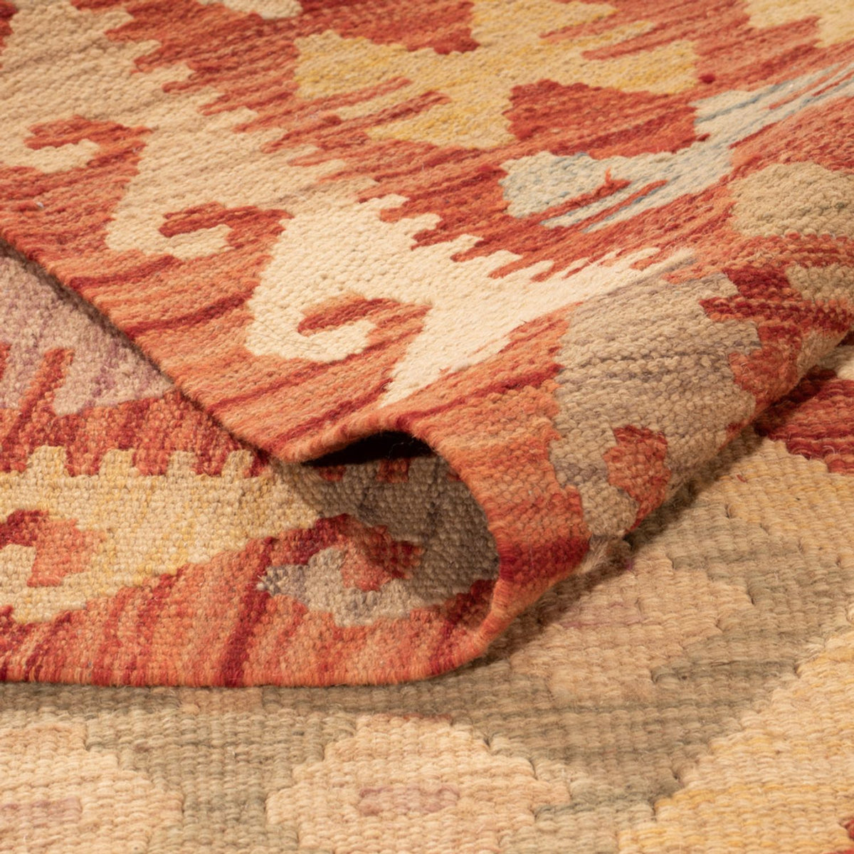 Tappeto Kelim - Splash - 302 x 198 cm - multicolore