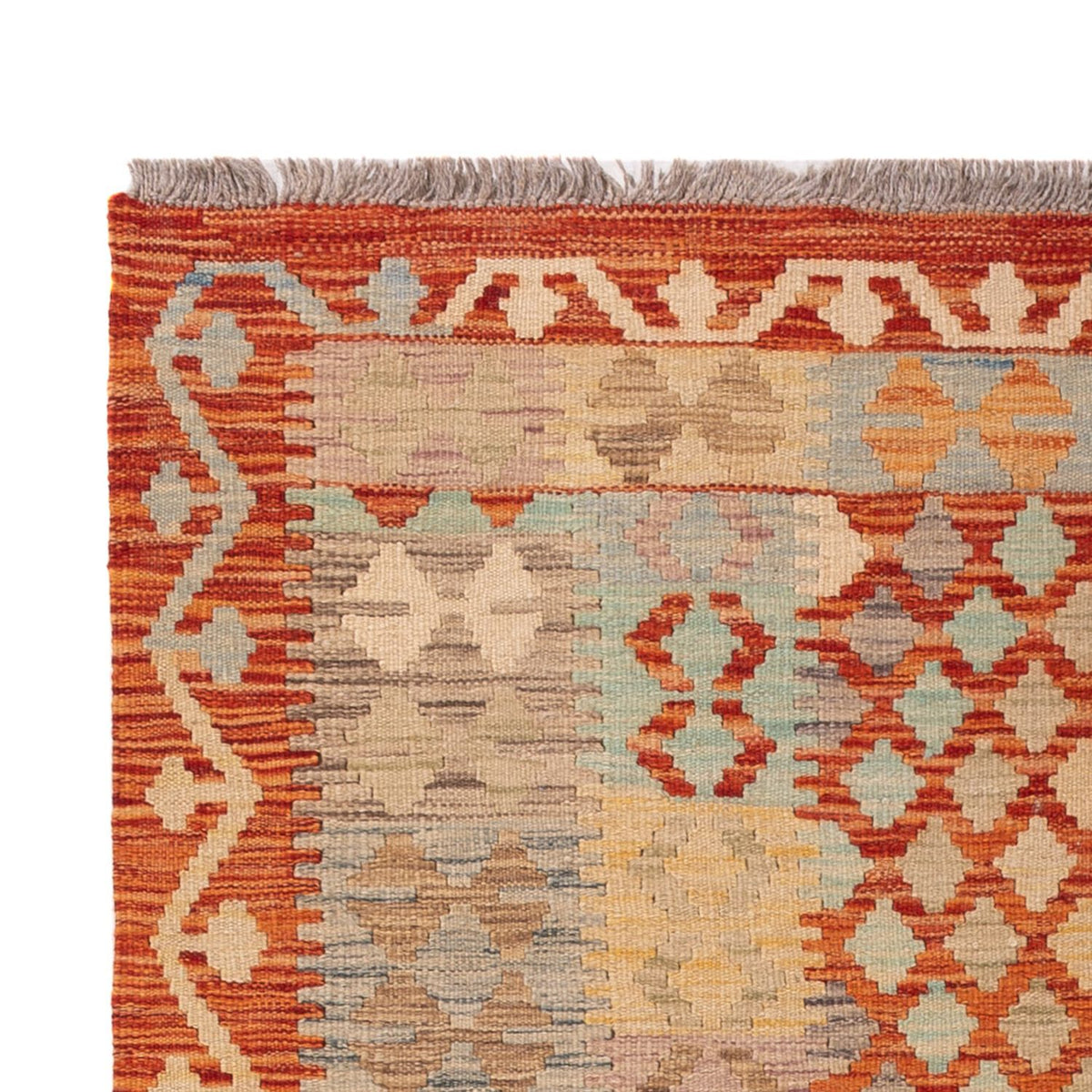 Tappeto Kelim - Splash - 200 x 122 cm - multicolore