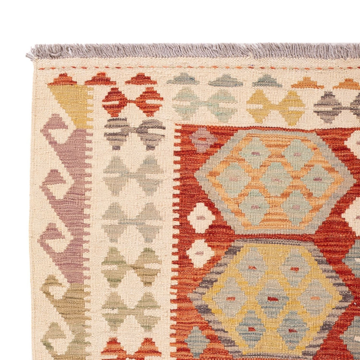 Tappeto Kelim - Splash - 184 x 120 cm - multicolore