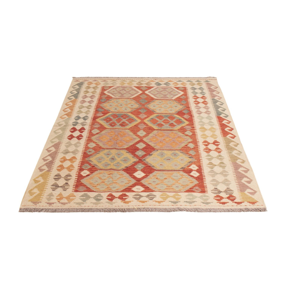 Tappeto Kelim - Splash - 184 x 120 cm - multicolore