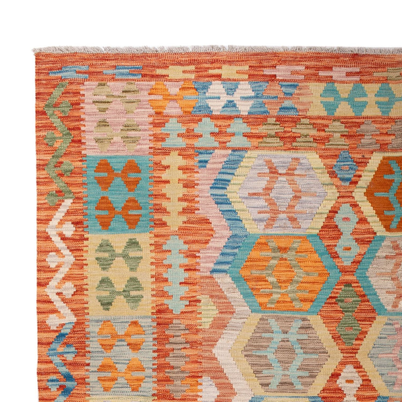 Kilim Maimana Tappeto 294x210cm - Tappeto di lana