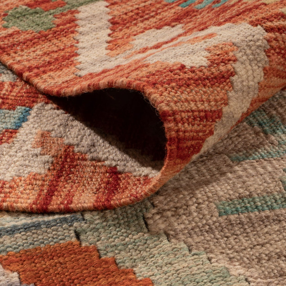 Tappeto Kelim - Splash - 294 x 210 cm - multicolore