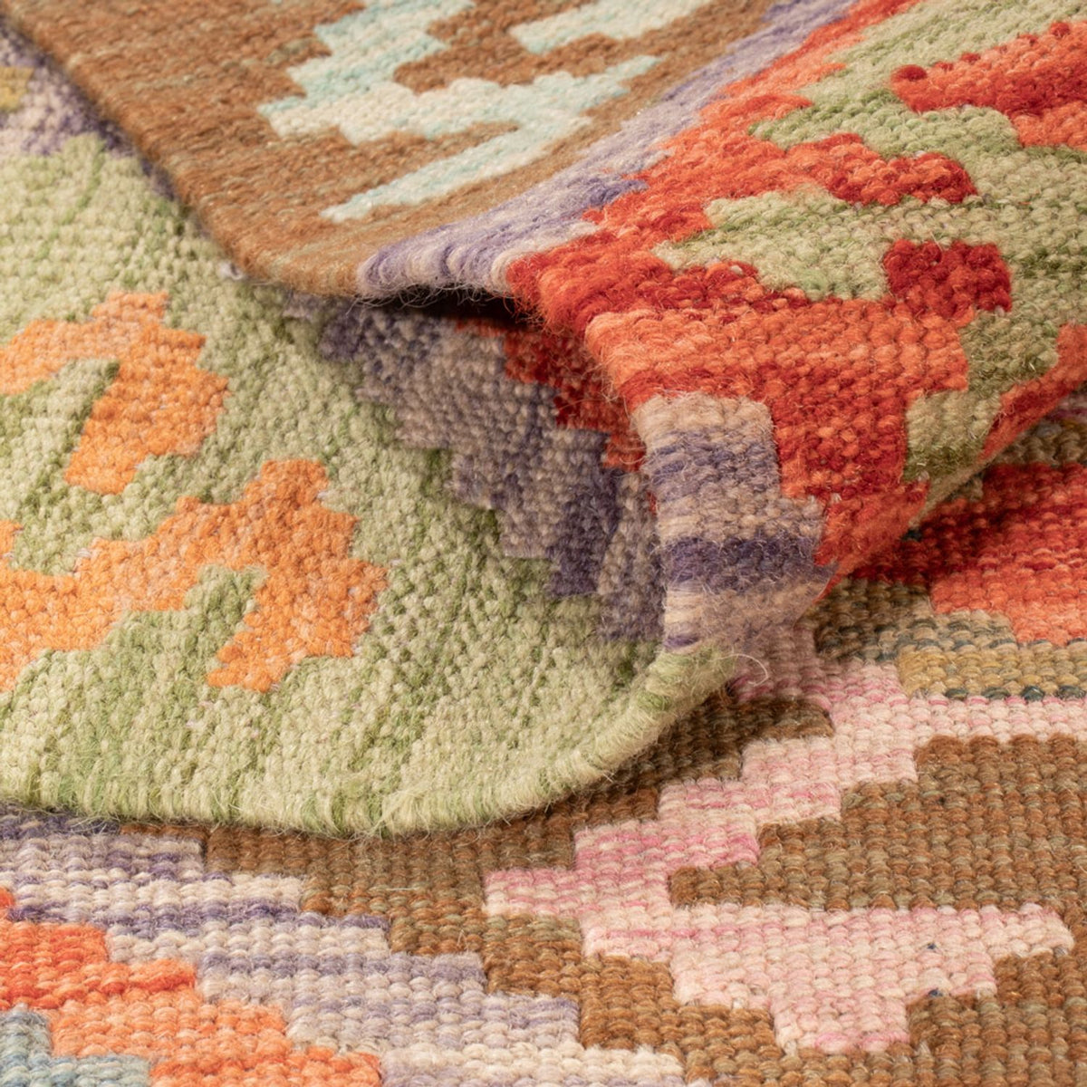 Tappeto Kelim - Splash - 292 x 204 cm - multicolore