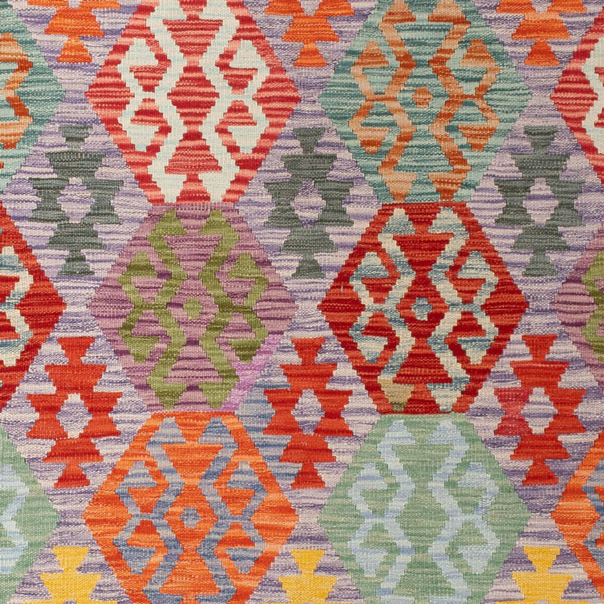 Tappeto Kelim - Splash - 290 x 214 cm - multicolore