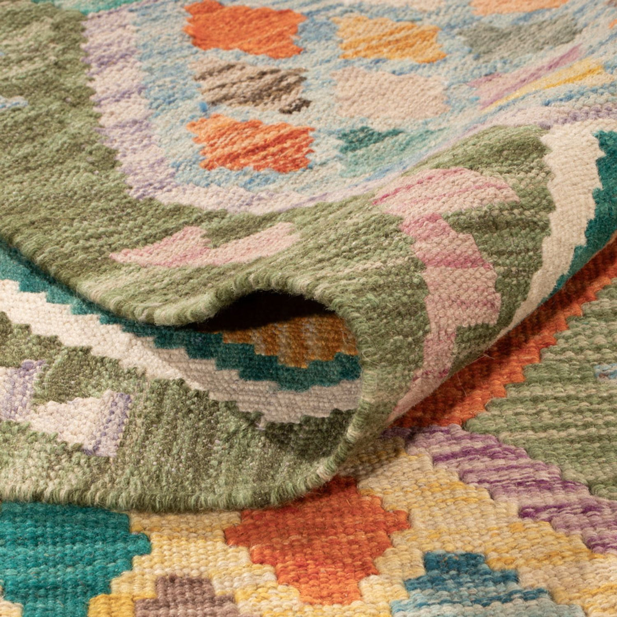 Tappeto Kelim - Splash - 299 x 200 cm - multicolore