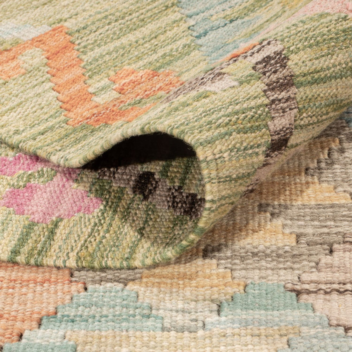 Tappeto Kelim - Splash - 181 x 120 cm - multicolore