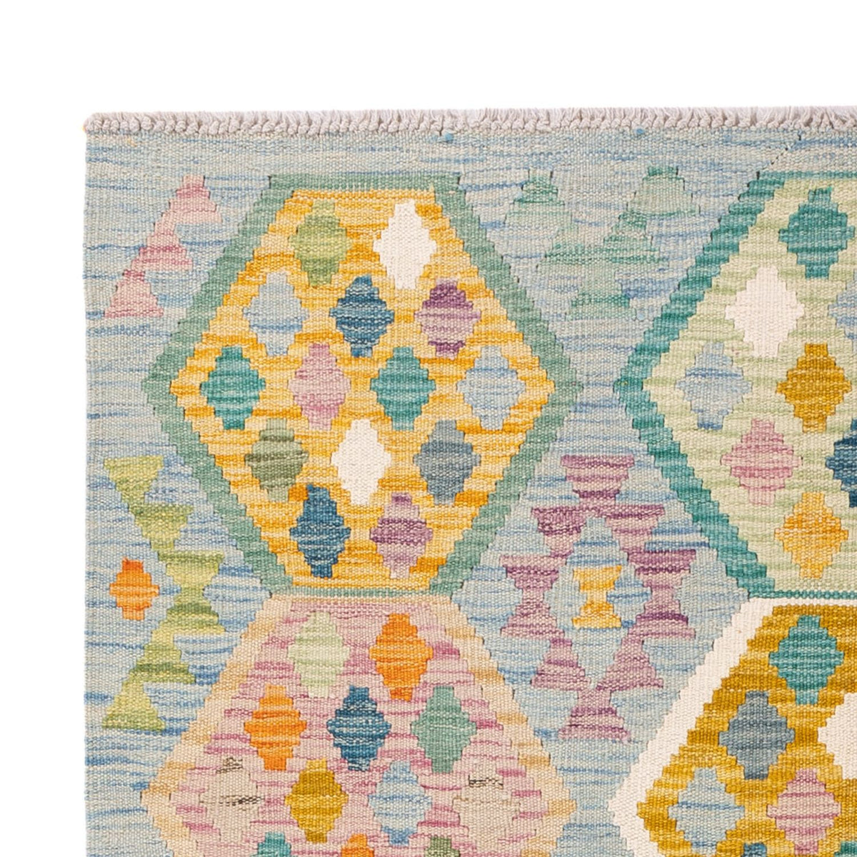 Tappeto Kelim - Splash - 177 x 124 cm - multicolore