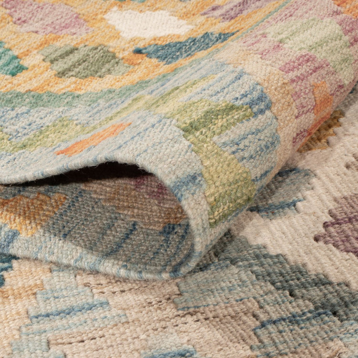 Tappeto Kelim - Splash - 177 x 124 cm - multicolore