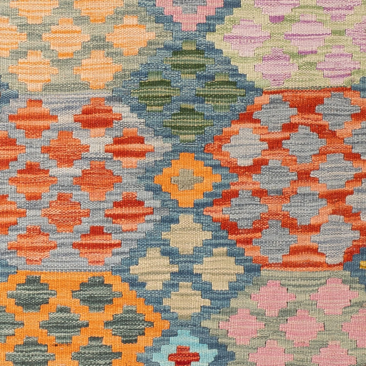 Tappeto Kelim - Splash - 187 x 129 cm - multicolore