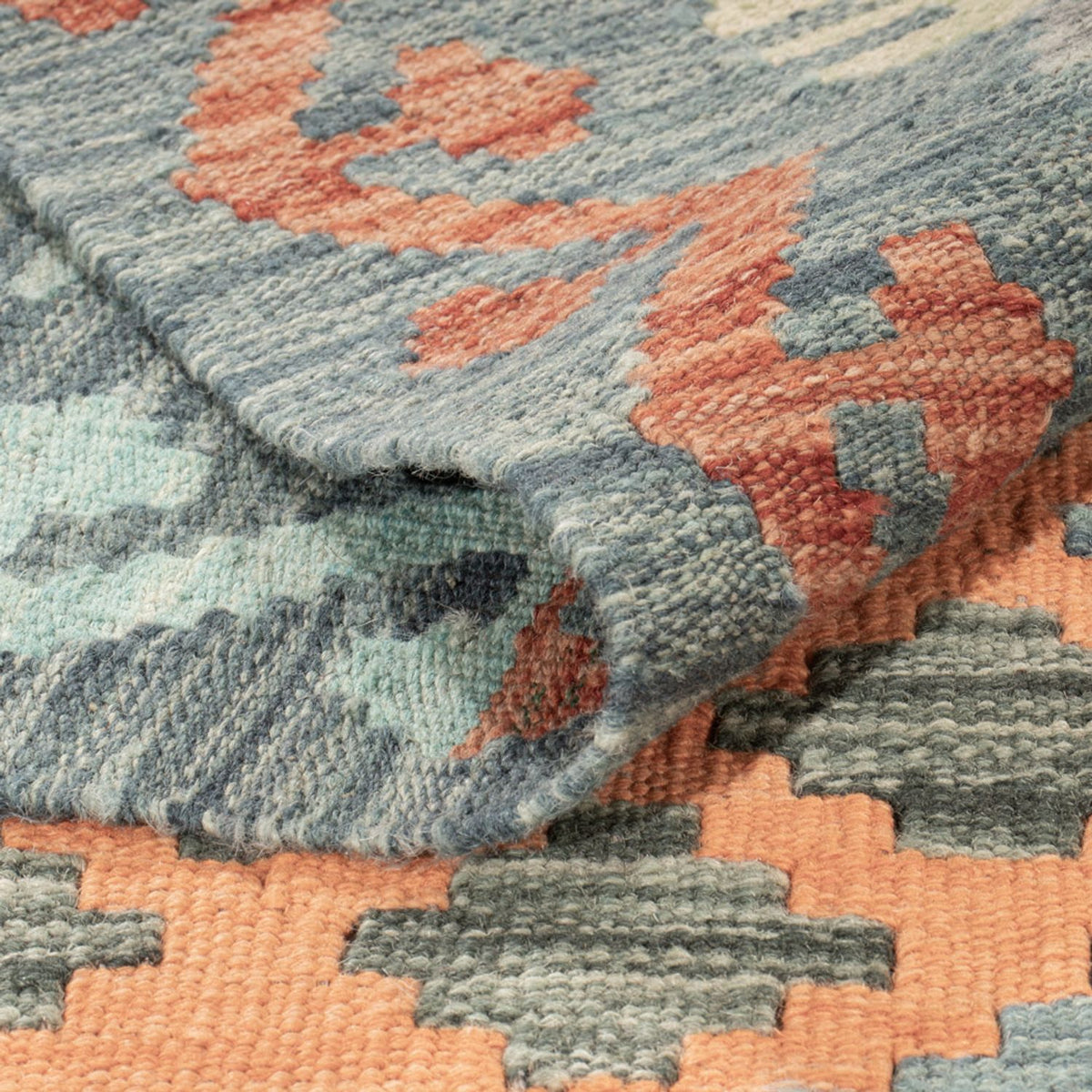 Tappeto Kelim - Splash - 187 x 129 cm - multicolore