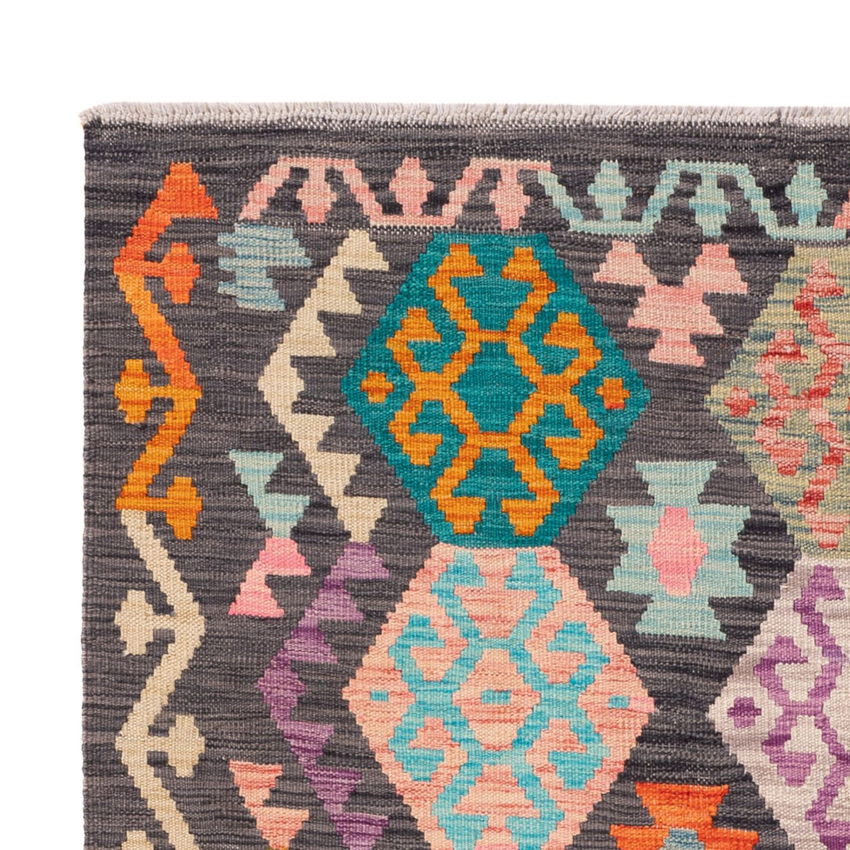 Tappeto Kelim - Splash - 180 x 136 cm - multicolore