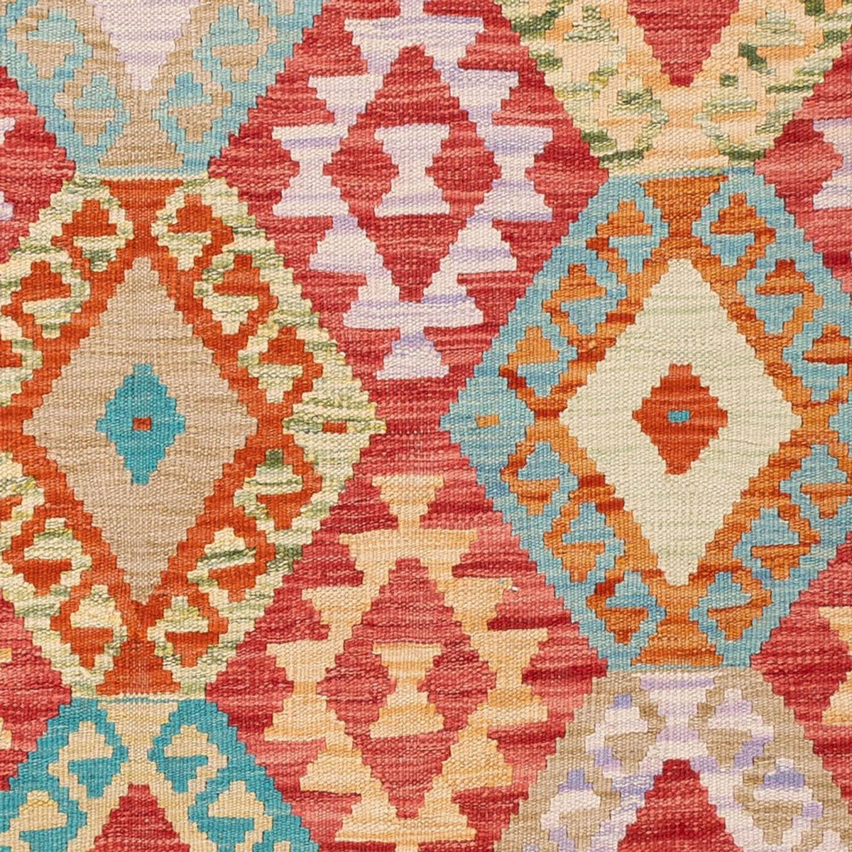 Tappeto Kelim - Splash - 186 x 132 cm - multicolore