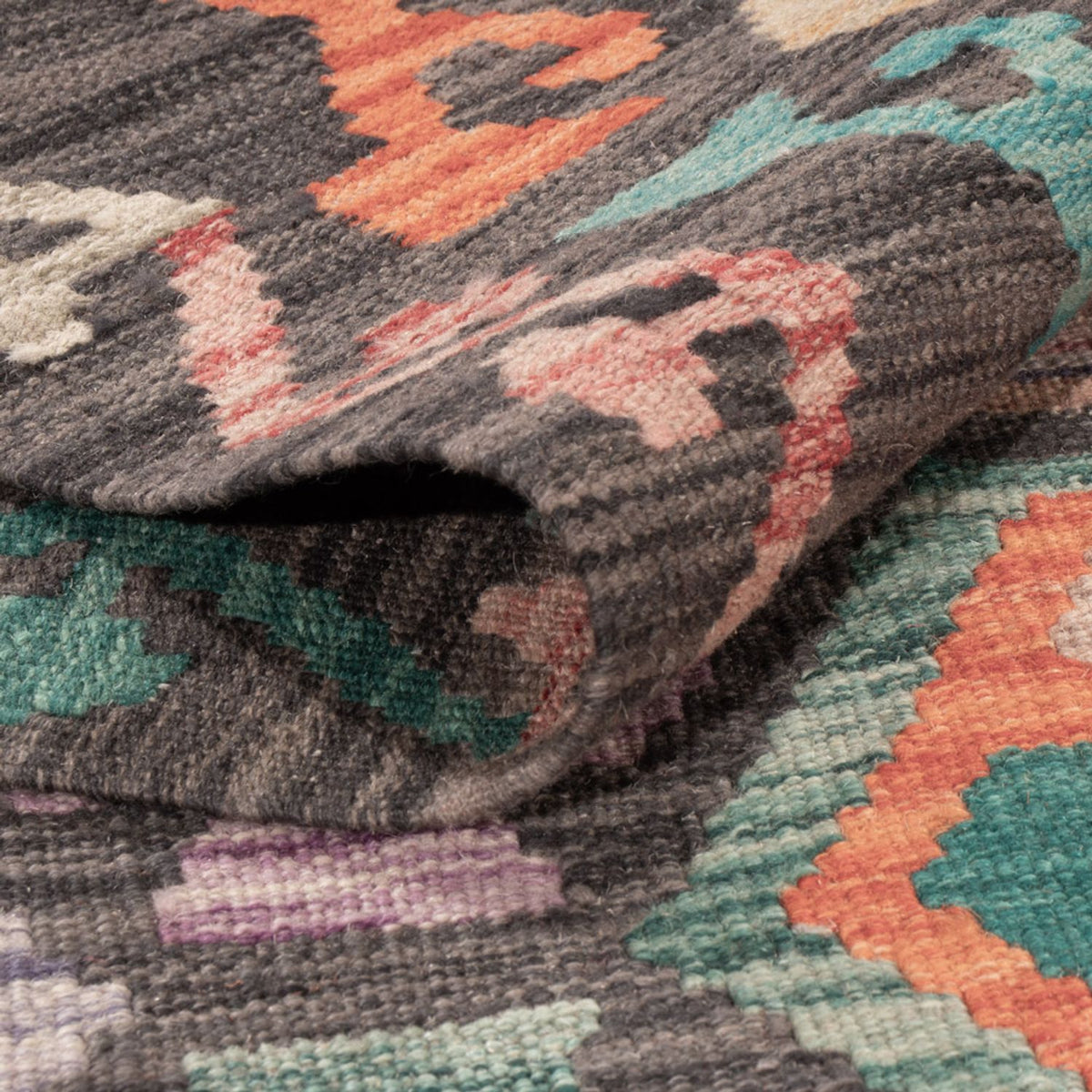 Tappeto Kelim - Splash - 180 x 127 cm - multicolore