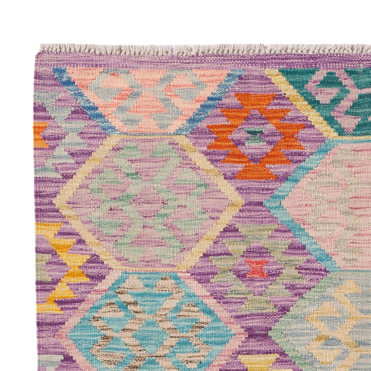 Tappeto Kelim - Splash - 173 x 124 cm - multicolore