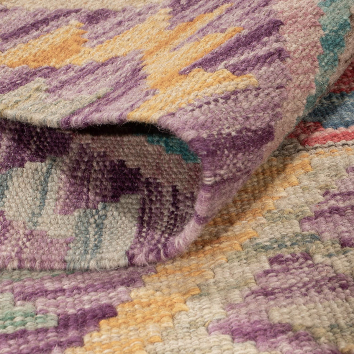 Tappeto Kelim - Splash - 173 x 124 cm - multicolore